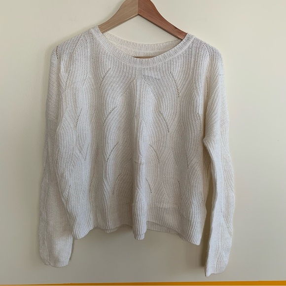 ANTHROPOLOGIE Keely Cable-Knit Sweater - Picture 5 of 9